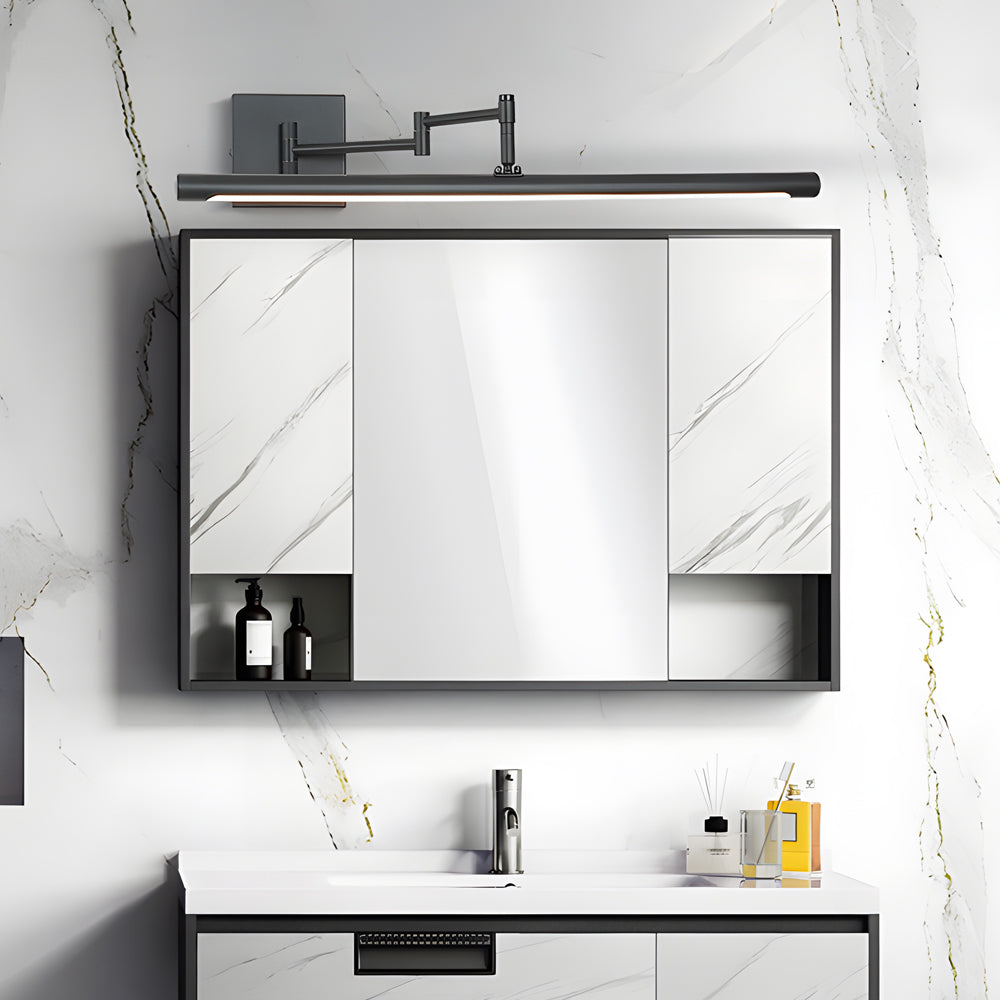 Adjustable LED Bathroom Light Bar | Modern Matte Finish 0