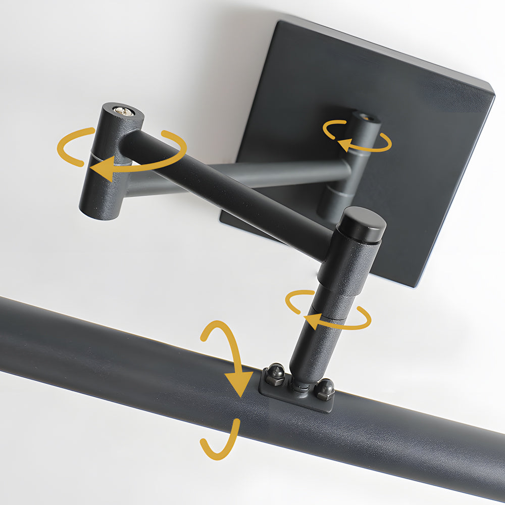 Adjustable LED Bathroom Light Bar | Modern Matte Finish 5