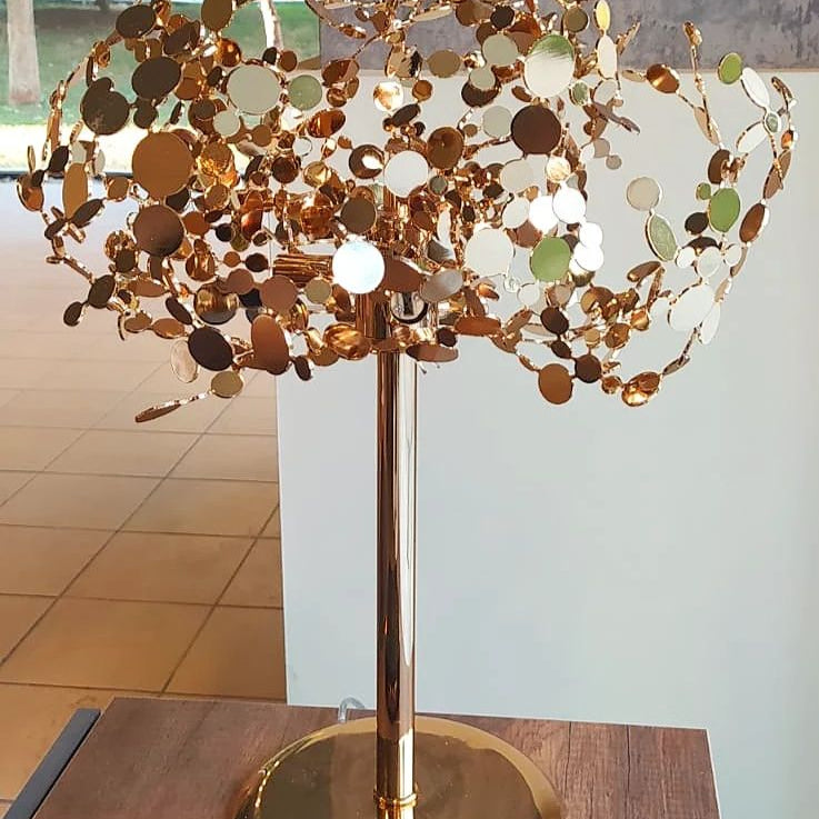 Artistic Metal Cluster Bedside Lamp | Modern Design 1