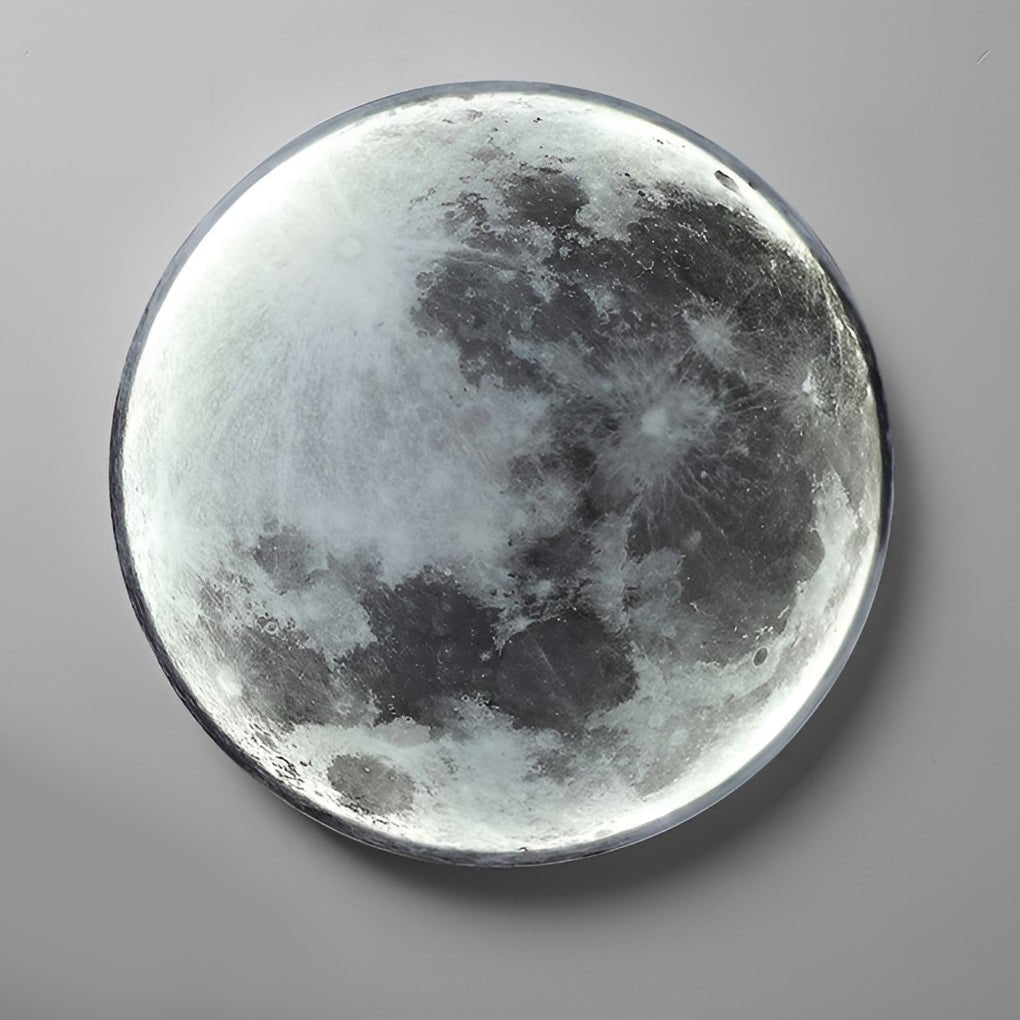 Artistic Moon Wall Lamp | LED Glow & Dual Function 7