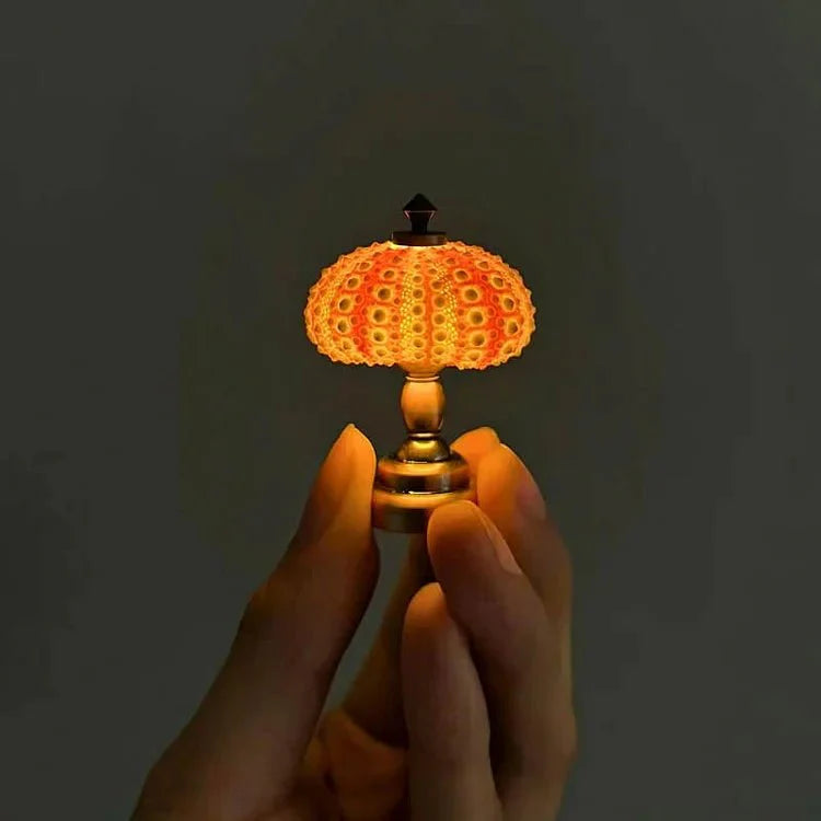Charming Mini Table Lamp | DIY Sea Urchin Design 6