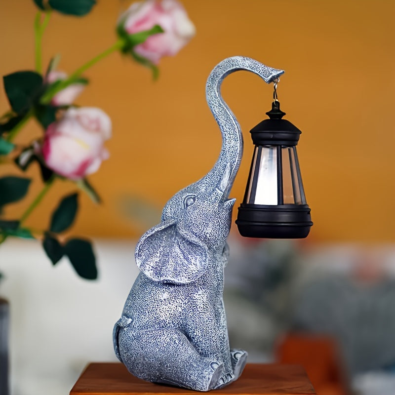 Charming Solar Elephant Light | Outdoor Garden Decor 1