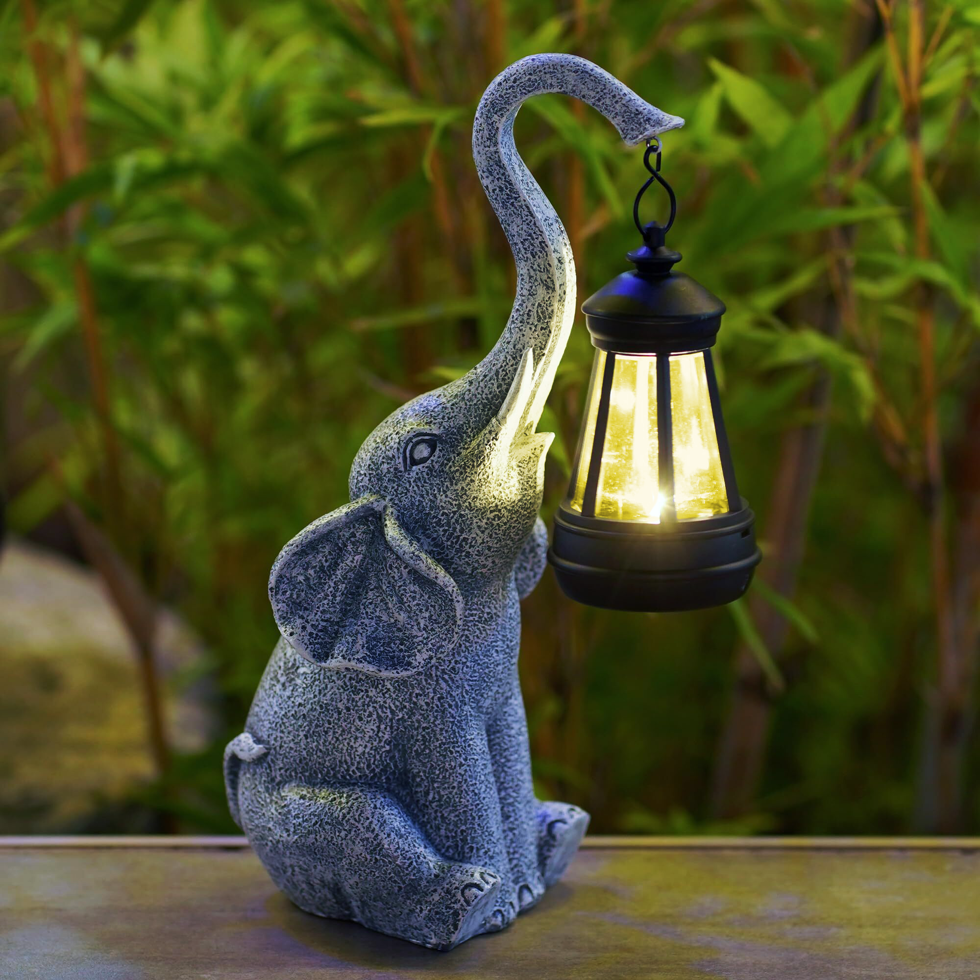 Charming Solar Elephant Light | Outdoor Garden Decor 3