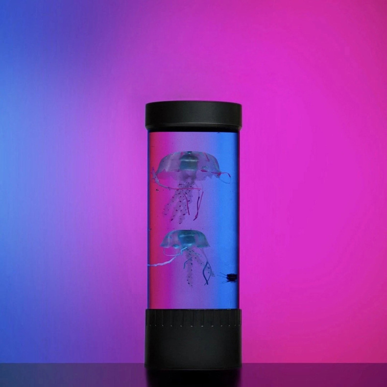 Color-Changing LED Mood Lamp | Remote-Controlled Jellyfish Effect 3