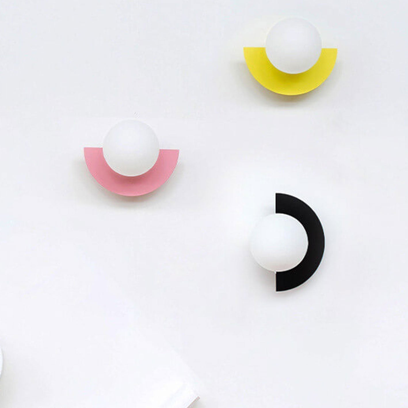 Colorful Glass Globe Wall Light | Modern Design 9