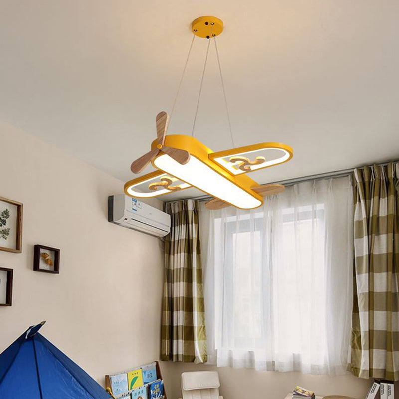 Colorful Kids Ceiling Light | Airplane Design Pendant 8