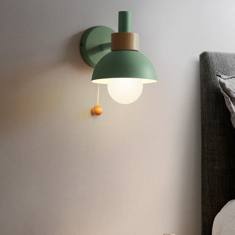 Colorful Modern Wall Light | Stylish Globe Shade 2