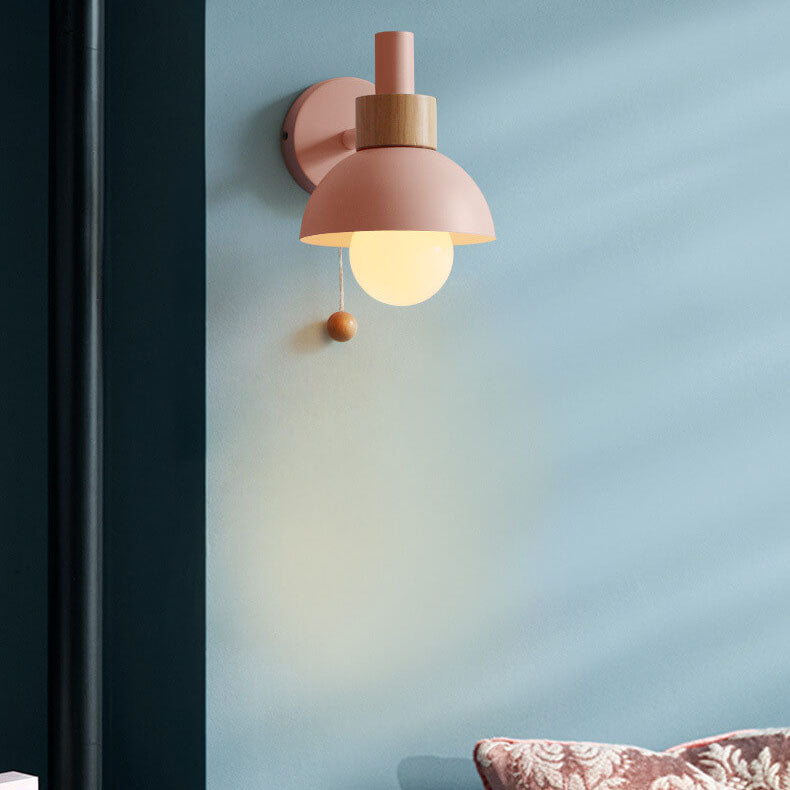 Colorful Modern Wall Light | Stylish Globe Shade 3