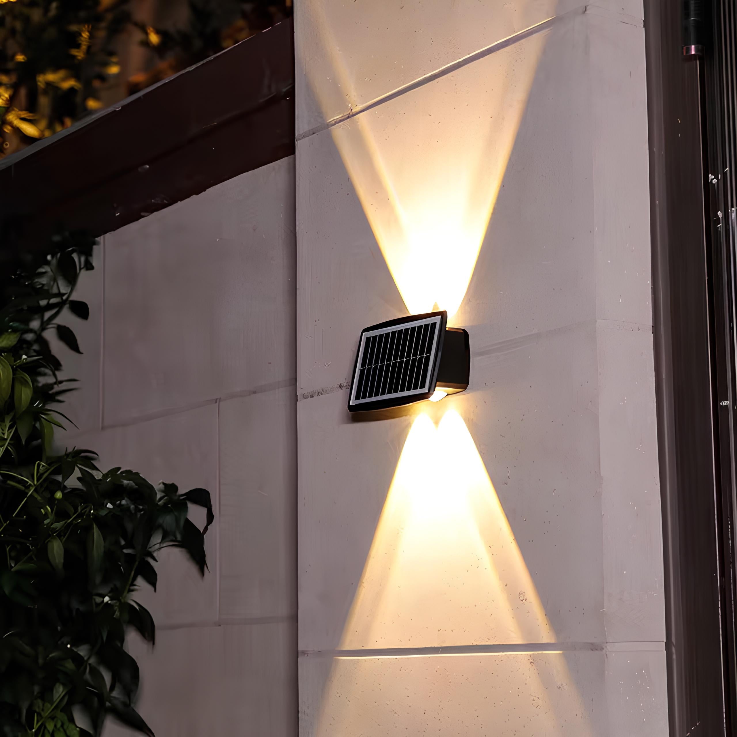 Eco-Friendly Solar Wall Light | LED Outdoor Illumination 0