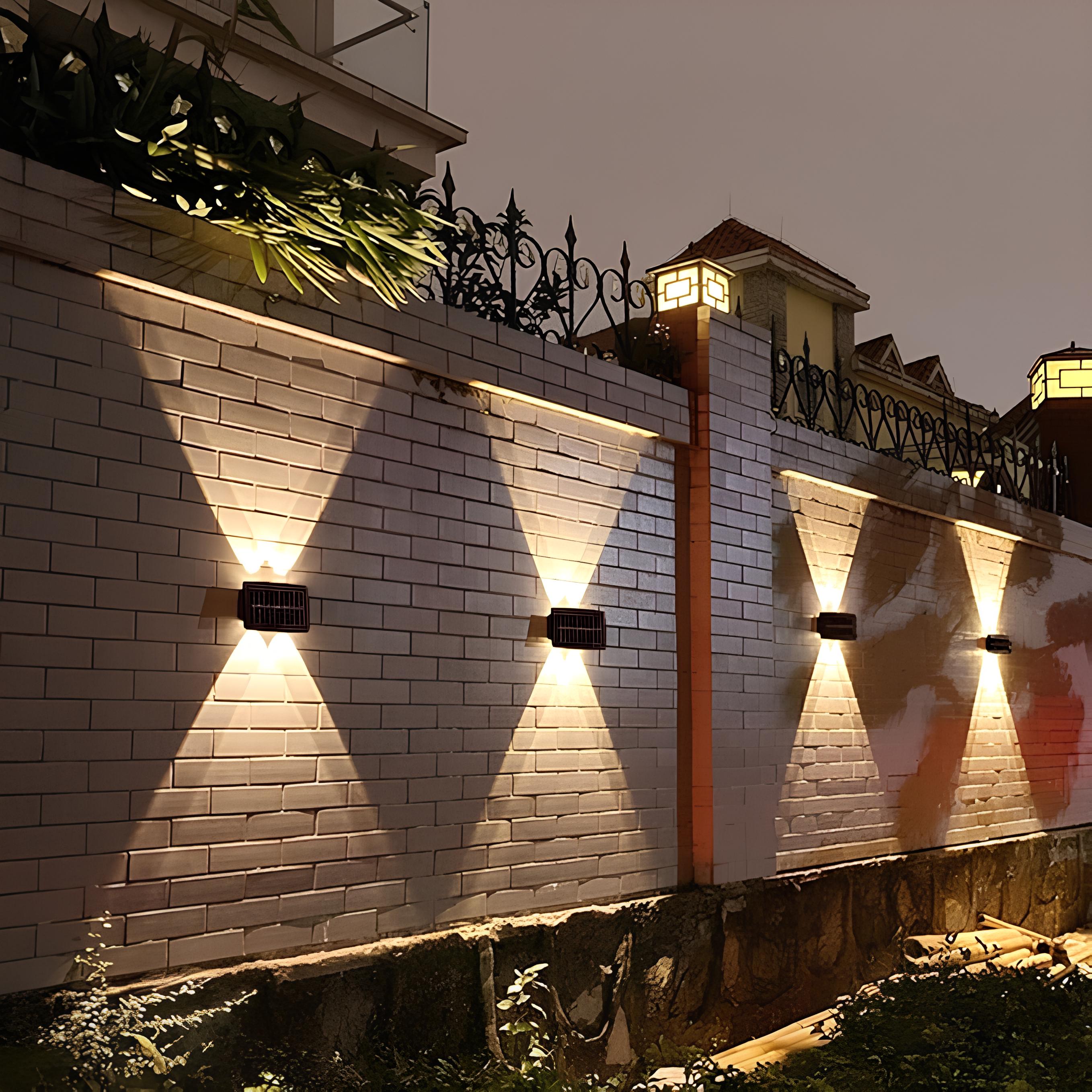 Eco-Friendly Solar Wall Light | LED Outdoor Illumination 2