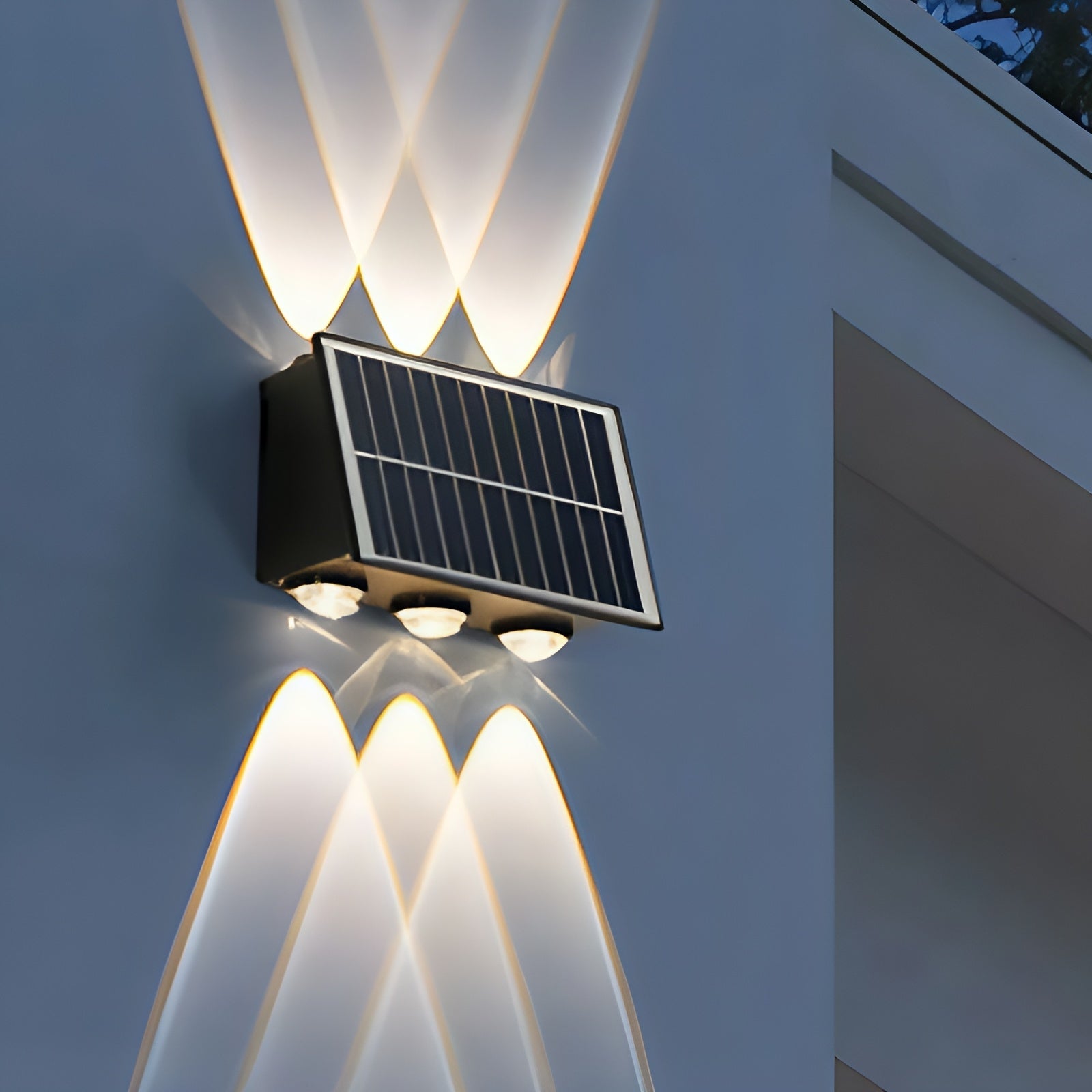 Eco-Friendly Solar Wall Light | LED Outdoor Illumination 5
