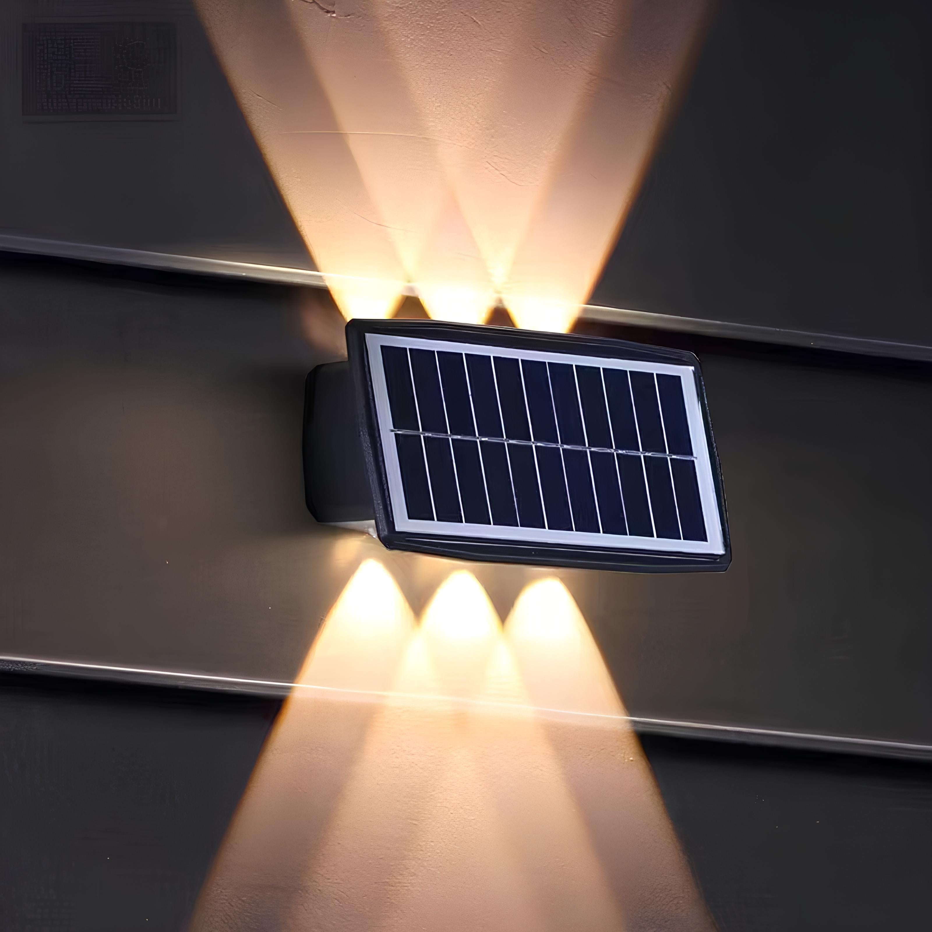 Eco-Friendly Solar Wall Light | LED Outdoor Illumination 6