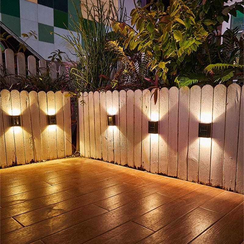 Eco-Friendly Solar Wall Lights | Weather-Resistant Outdoor Fixture 1