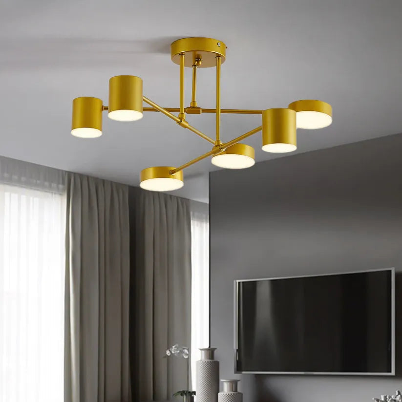 Elegant Adjustable LED Ceiling Light | Modern Fixture with Multiple Color Temperatures 0
