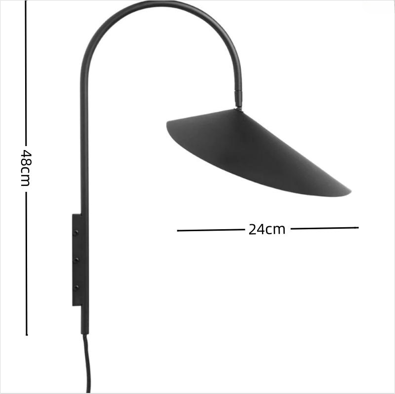Elegant Adjustable Wall Light | Petal Design & Durable Iron Frame 8
