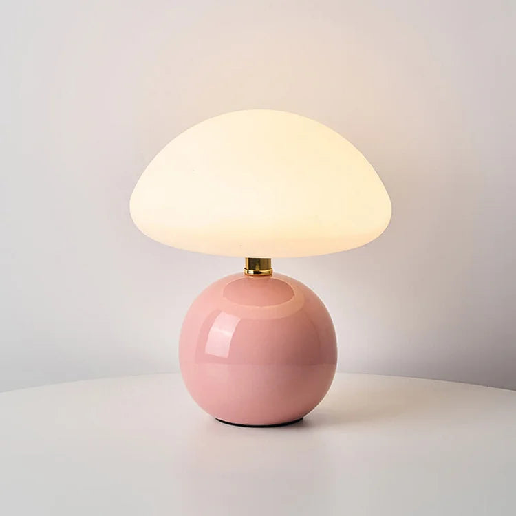 Elegant Ceramic Bedside Lamp | Soft LED Glow 6