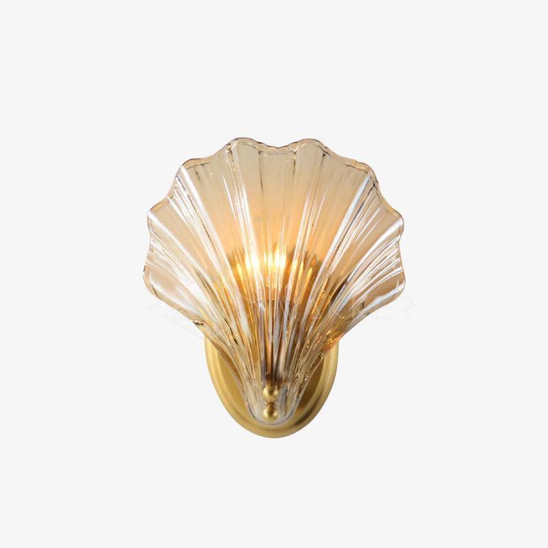 Elegant Coastal Wall Light | Nautical Shell Design & Durable Brass 6