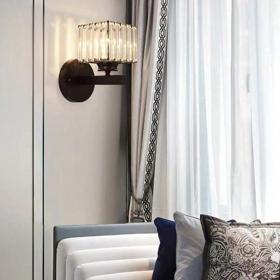 Elegant Crystal Wall Light | Modern Arm Design 5