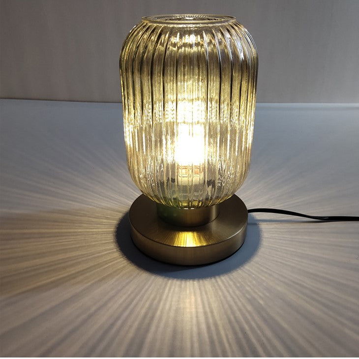 Elegant Glass Shade Table Lamp | Versatile & Durable 5