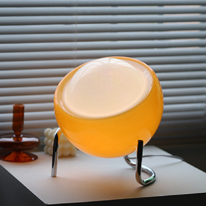 Elegant Glass Table Lamp | Retro Nordic Design 0