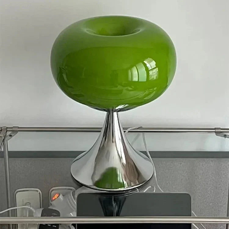 Elegant Glass Table Lamp | Warm Ambient Light 0