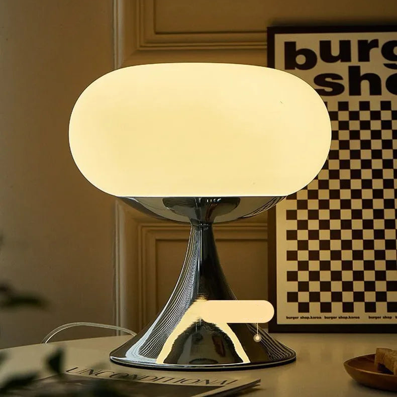 Elegant Glass Table Lamp | Warm Ambient Light 1