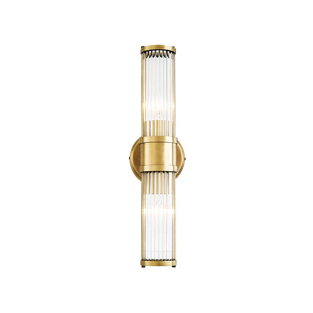 Elegant Gold Wall Light | LED Indoor Fixture 8