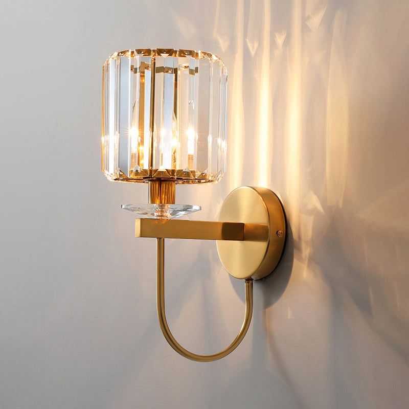Elegant Gold Wall Light | Modern Crystal Sconce & Wall Lamp 3