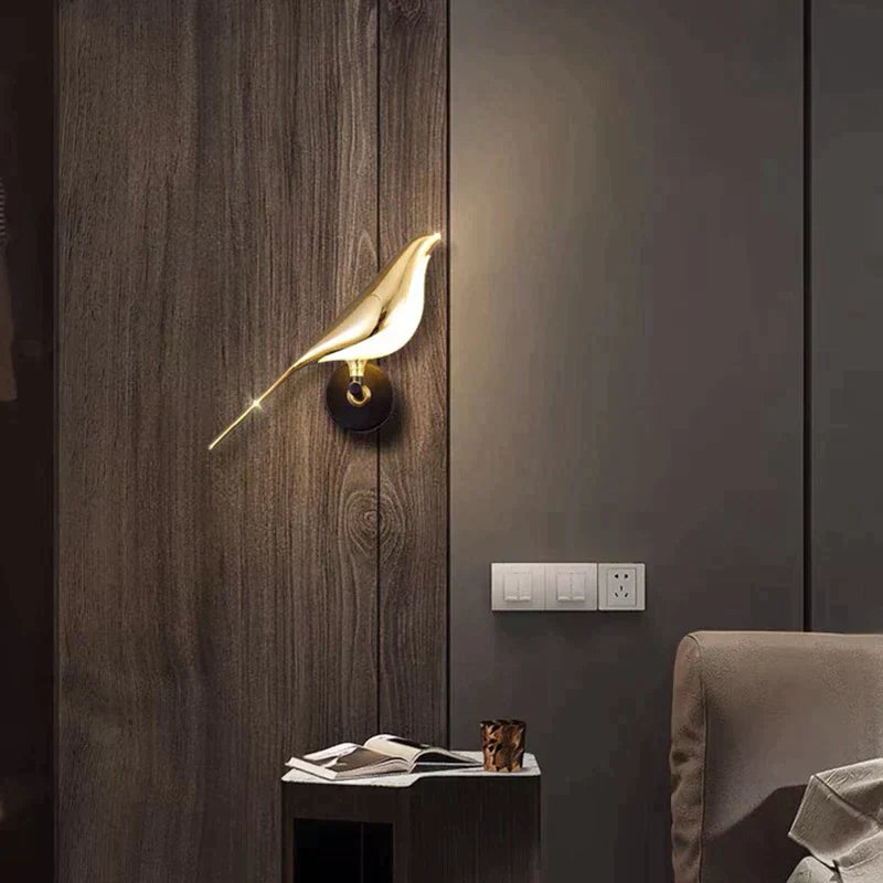 Elegant LED Wall Light | Artistic Bird Design Sconces 6