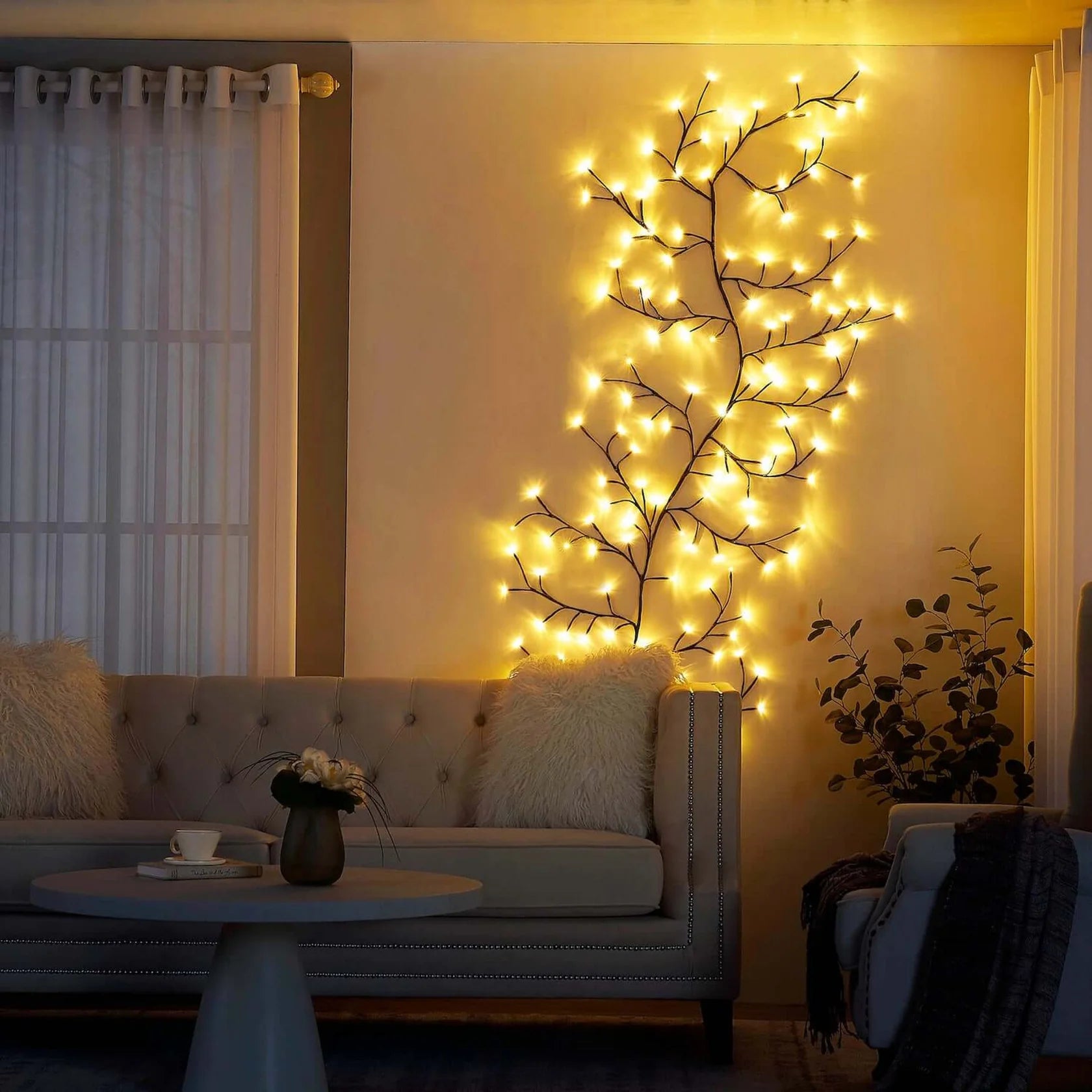 Elegant LED Wall Lights | Nature-Inspired Branch Design 2