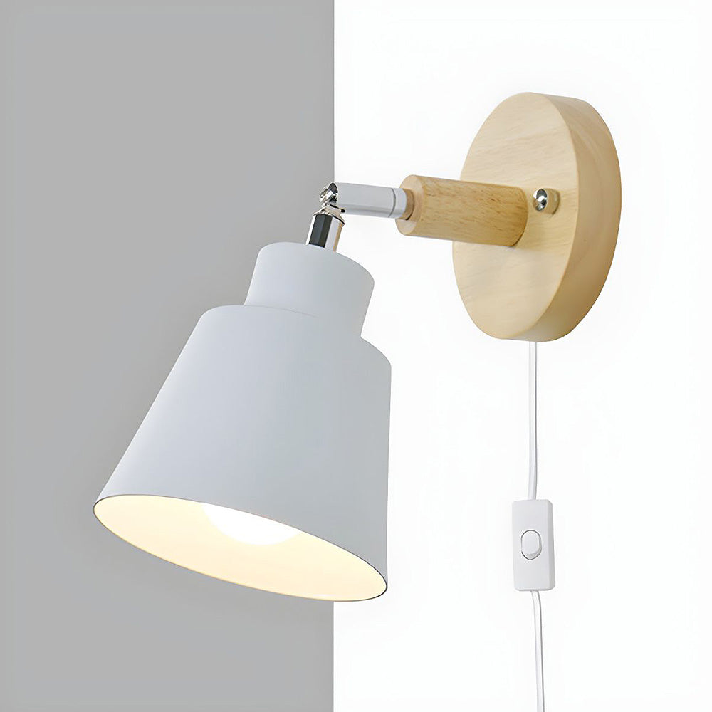 Elegant Minimalist Wall Light | Wooden Accent 4