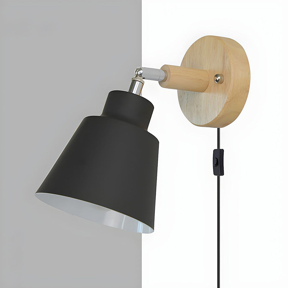 Elegant Minimalist Wall Light | Wooden Accent 5