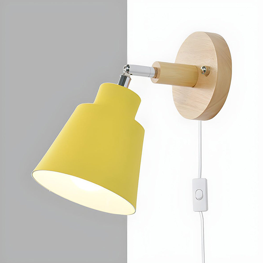 Elegant Minimalist Wall Light | Wooden Accent 8