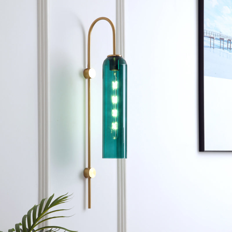 Elegant Modern Wall Light | Glass & Metal Sconce 3