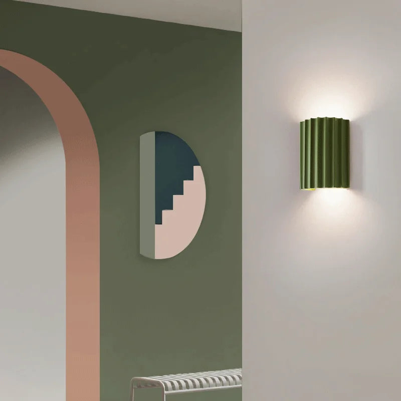Elegant Resin Wall Light | LED Indoor Lighting 2