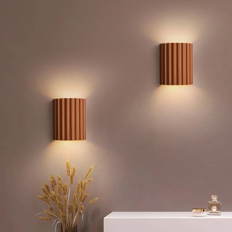 Elegant Resin Wall Light | LED Indoor Lighting 6