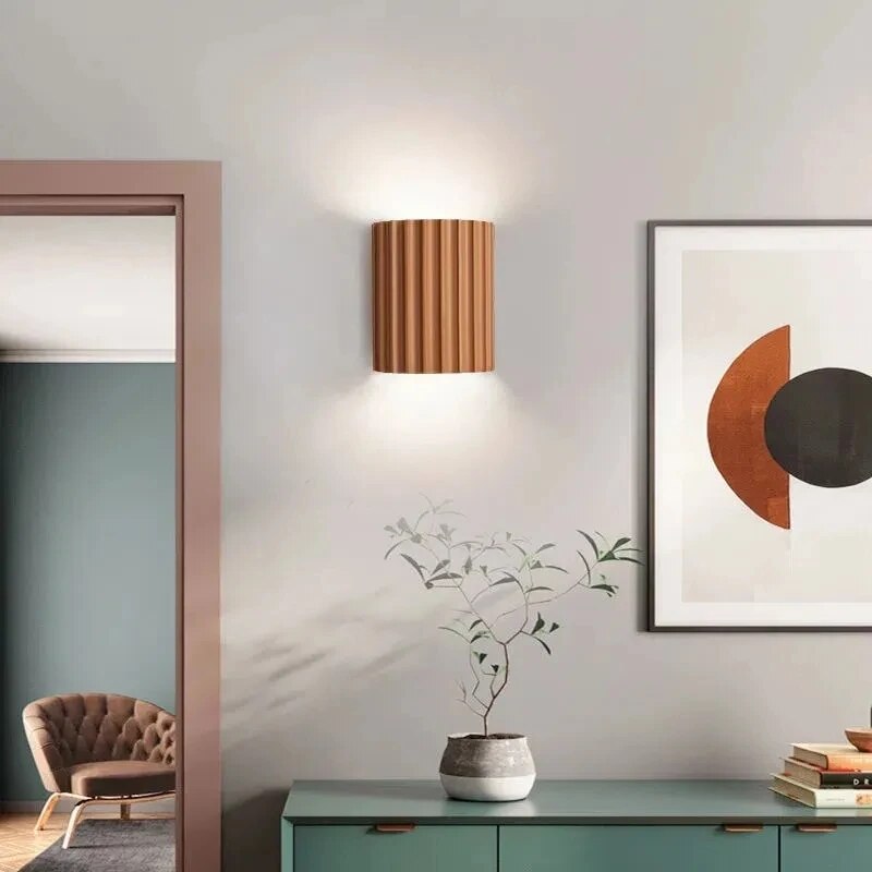 Elegant Resin Wall Light | LED Indoor Lighting 7