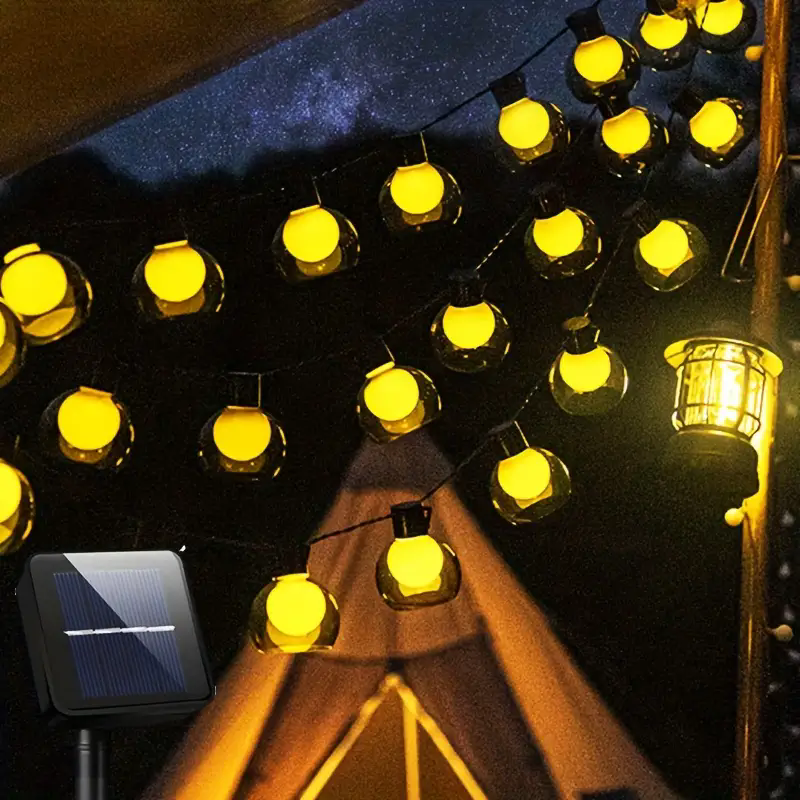 Elegant Solar Festoon Lights | Warm Glow & Easy Installation 7