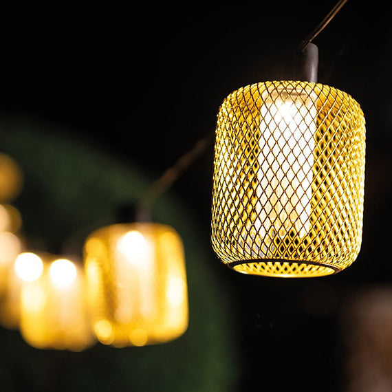 Elegant Solar Festoon Lights | Waterproof & USB Rechargeable 0