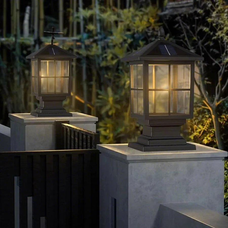 Elegant Solar Garden Light | Weatherproof & Dual Power 2