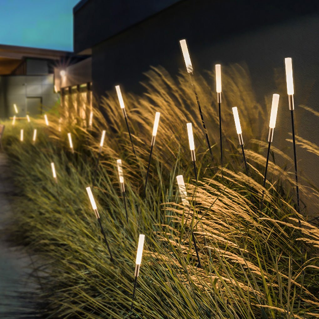 Elegant Solar Garden Lights | Modern Stainless Steel Design 4