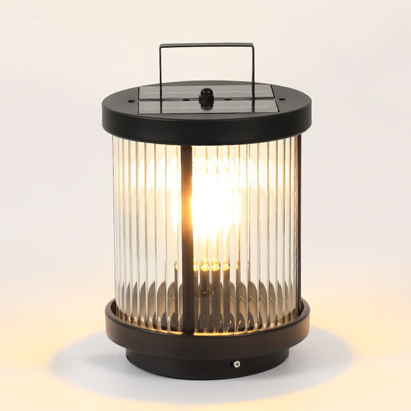 Elegant Solar LED Lantern | Weatherproof & Portable 0