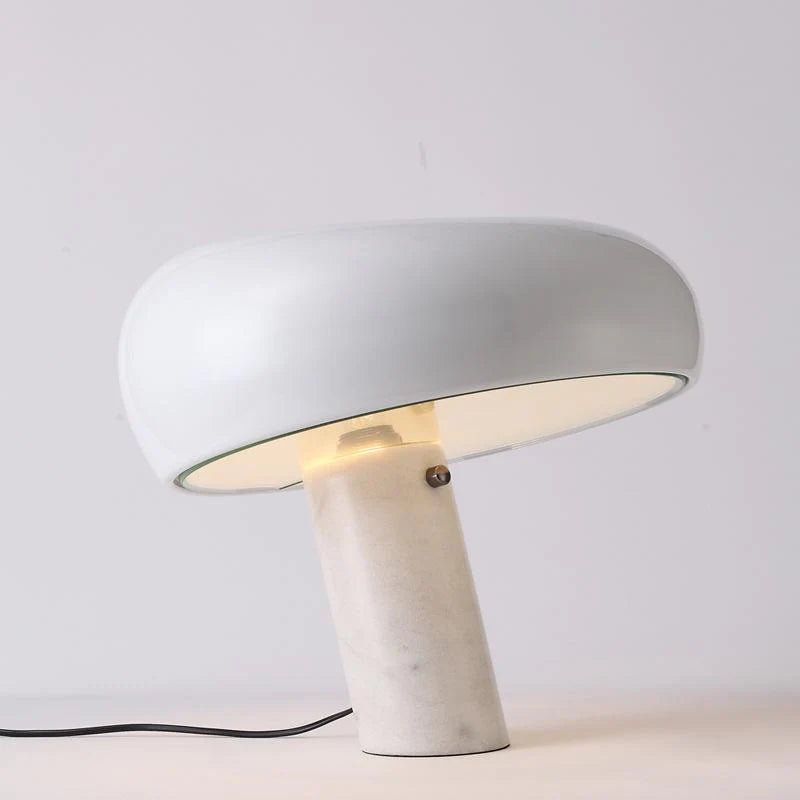 Elegant Table Lamp | Marble Base & Metal Shade | Bedside & Desk Lighting 1