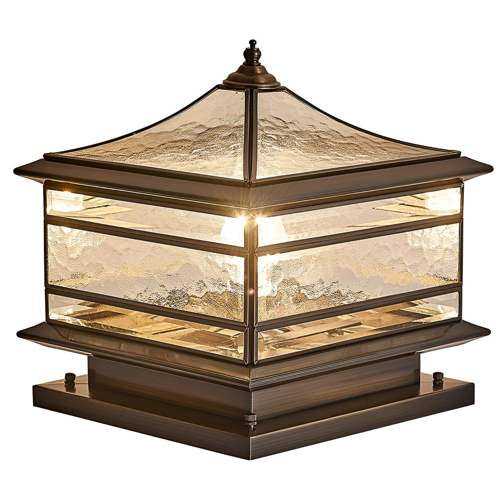 Elegant Vintage Copper Garden Light | Solar & Hardwired Options 5