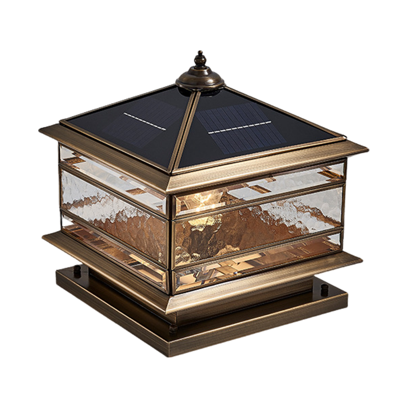 Elegant Vintage Copper Garden Light | Solar & Hardwired Options 6
