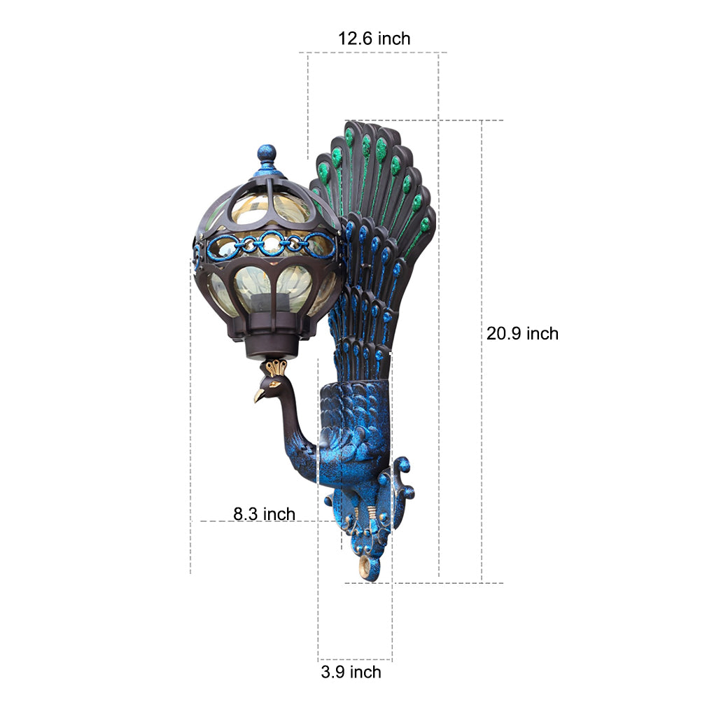 Elegant Vintage Outdoor Wall Light | Waterproof & Weather-Resistant 7