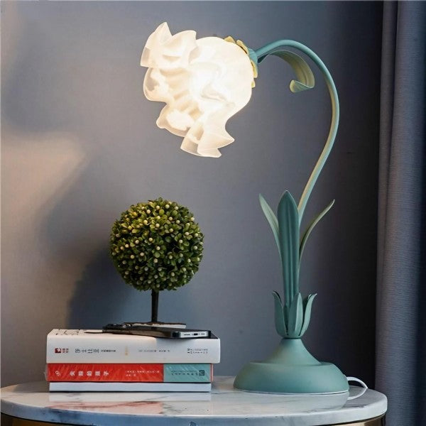 Elegant Vintage Table Lamp | Adjustable Floral Design 4