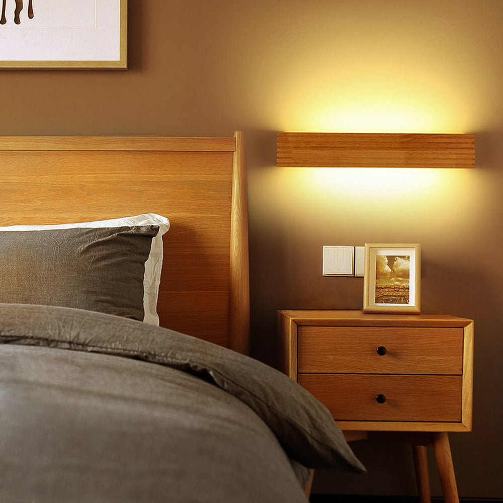 Elegant Wooden LED Wall Light | Energy-Efficient & Minimalist Design 4