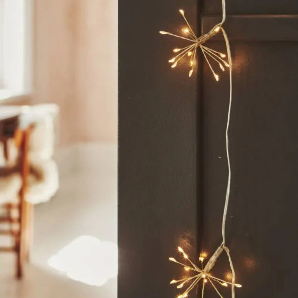 Enchanting Solar Fairy Lights | LED Starburst Design 3