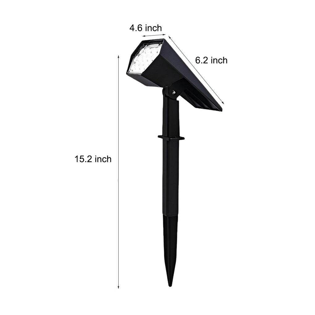 Energy-Efficient Solar Garden Spotlight | Waterproof & Adjustable Garden Spike Lights 6